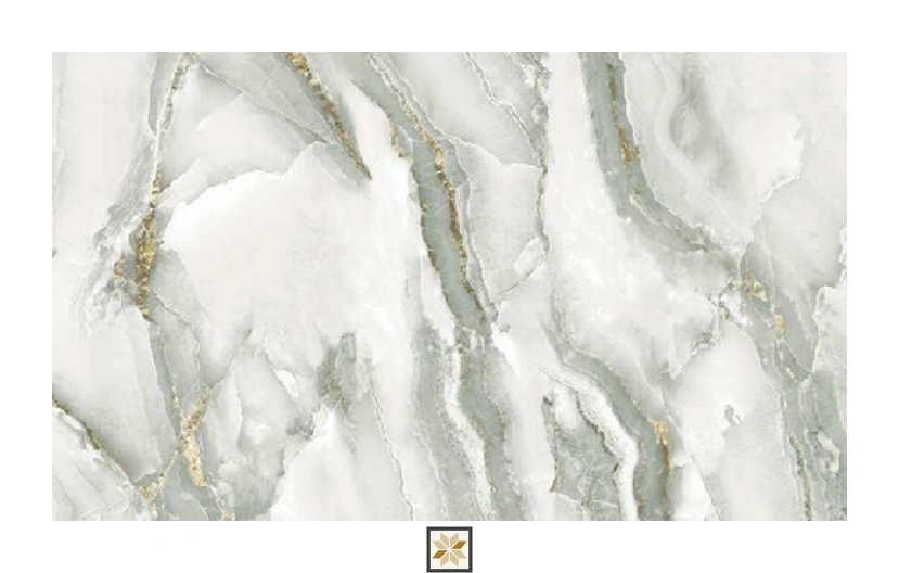 Grey Marble Wallpaper (1066.8 inches width) : WP-27133-C