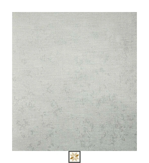 White Textured Wallpaper (533.4 inches width) : WP-26957-B