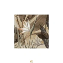 Brown Flower Wallpaper (1066.8 inches width) : WP-26917-B