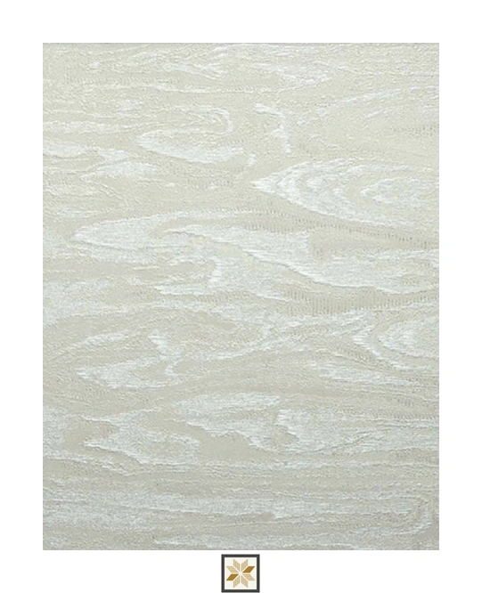 White Textured Wallpaper (533.4 inches width) : WP-26945-E