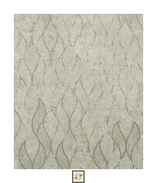 White Pattern Wallpaper (533.4 inches width) : WP-26964-B