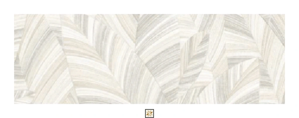White Pattern Wallpaper (1066.8 inches width) : WP-27409-F
