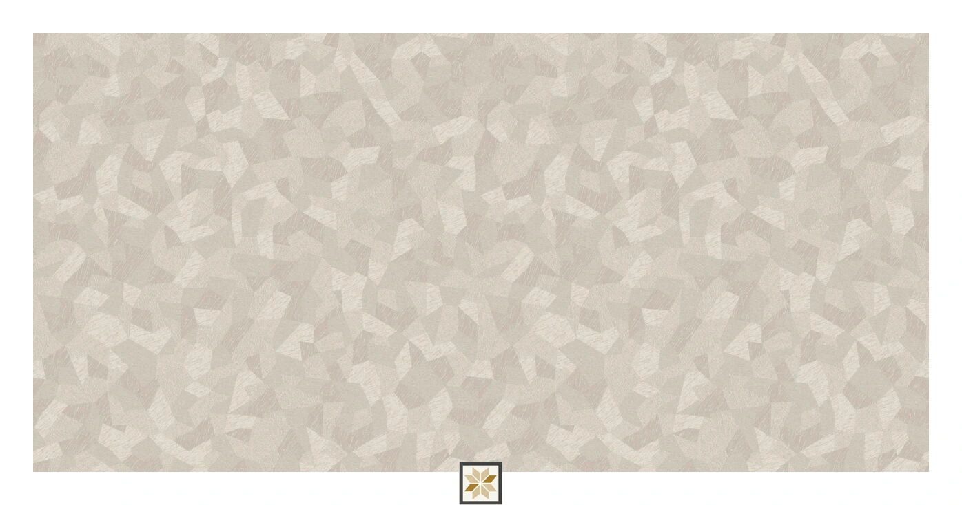 Cream Pattern Wallpaper (1066.8 inches width) : WP-27095-D