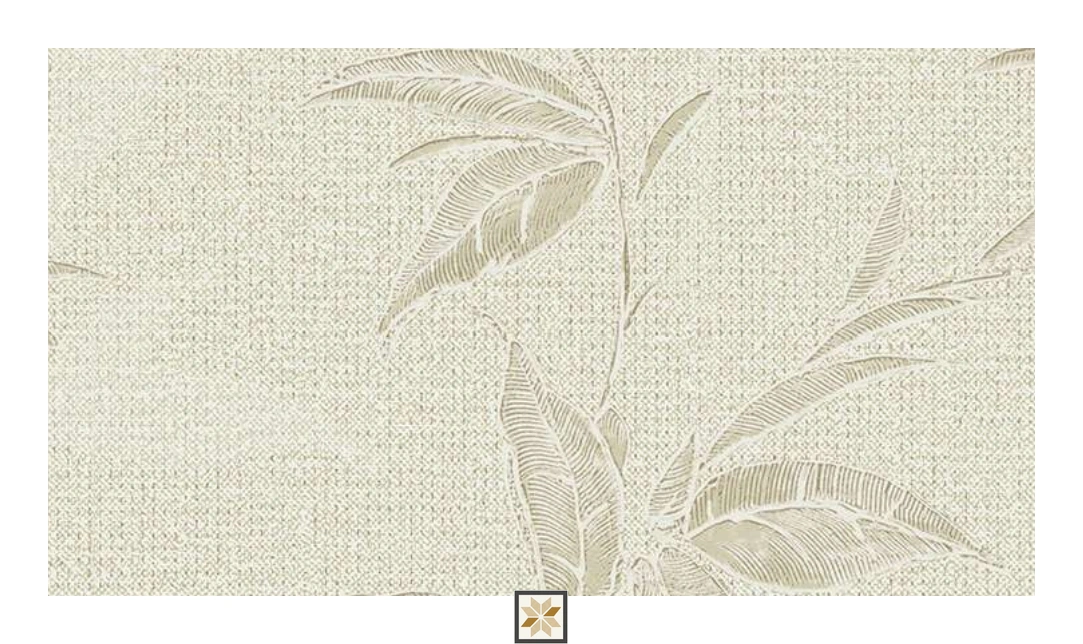 Cream Flower Wallpaper (1066.8 inches width) : WP-27267-C