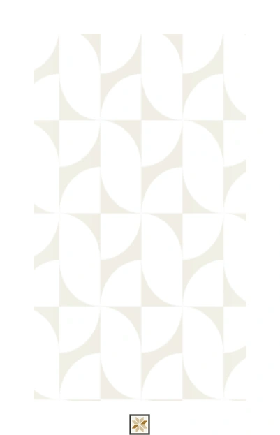White Pattern Wallpaper (1066.8 inches width) : WP-27241-D