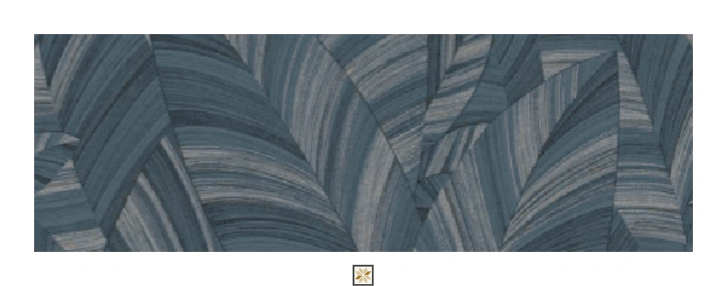 Blue Pattern Wallpaper (1066.8 inches width) : WP-27409-B