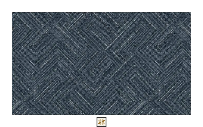Blue Pattern Wallpaper (1066.8 inches width) : WP-27414-C