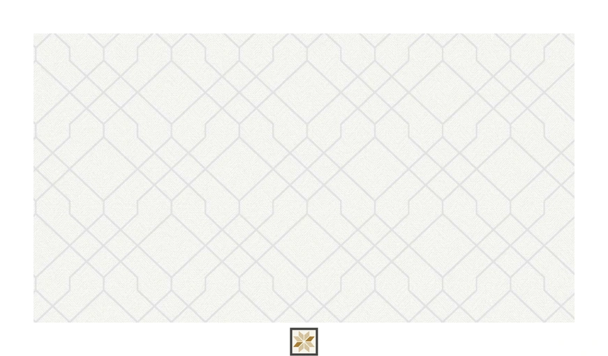 White Pattern Non Woven Sequence Wallpaper (1066.8 inches width) : WP-27420