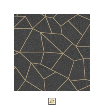 Black Pattern Wallpaper (533.4 inches width) : WP-27583