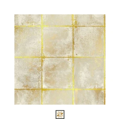 Gold Shapes Wallpaper (533.4 inches width) : WP-27682