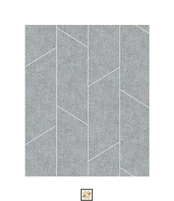 Grey Shapes Wallpaper (533.4 inches width) : WP-27714-H