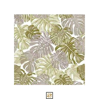 Brown Flower Wallpaper (533.4 inches width) : WP-27737-B