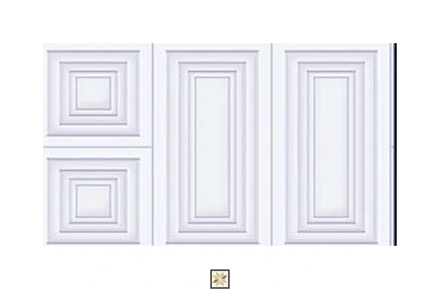 White 3D Wallpaper (1066.8 inches width) : WP-27819
