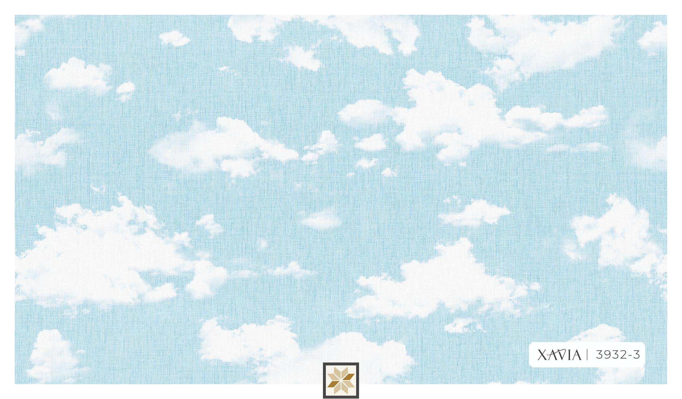 Blue Pattern Wallpaper (1066.8 inches width) : WP-28098-B