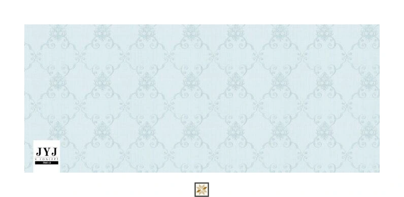 White Pattern Wallpaper (1066.8 inches width) : WP-28019-D