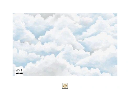 Blue Pattern Wallpaper (1066.8 inches width) : WP-28063-B