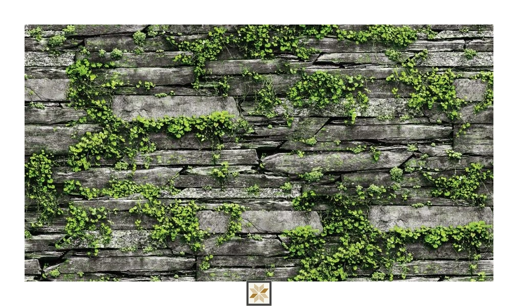 Black Natural Stone Non Woven Wallpaper (1066.8 inches width) : WP-28087