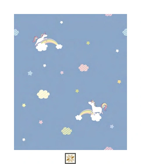 Blue Abstract Wallpaper (530 inches width) : WP-28202-C