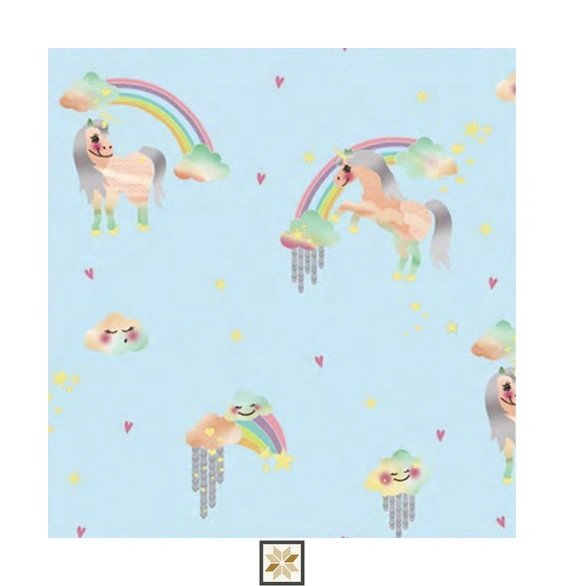 Blue Abstract Wallpaper (530 inches width) : WP-28216-B