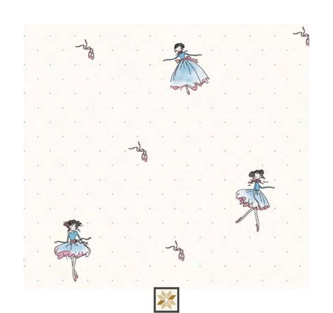 Cream Pattern Wallpaper (530 inches width) : WP-28269-B