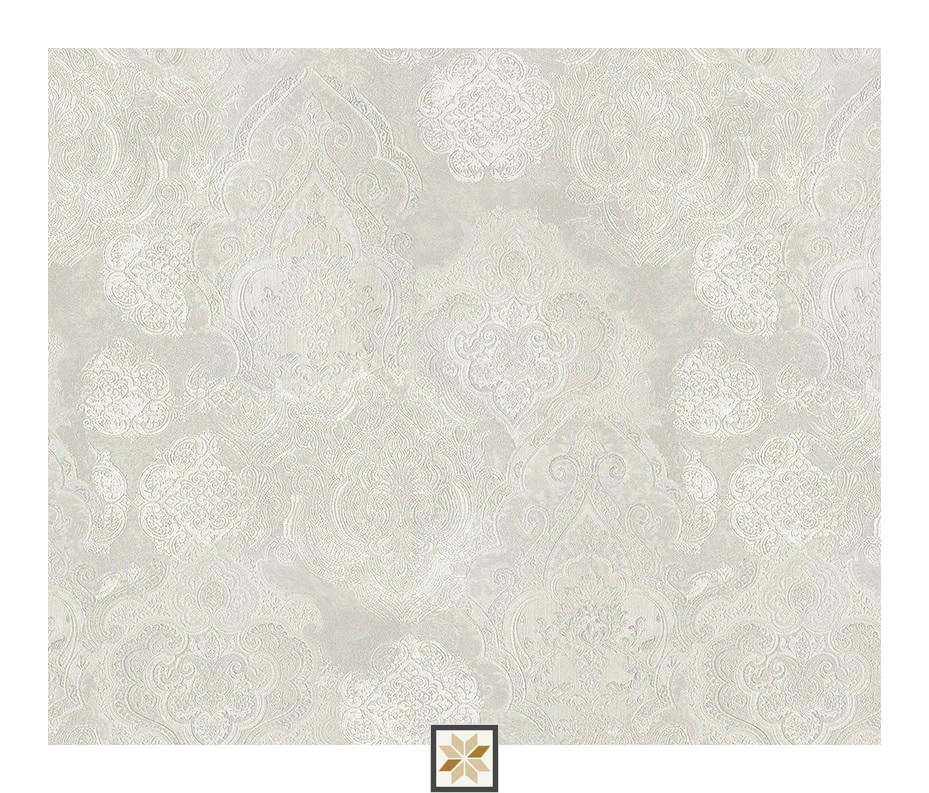 Grey Royal Wallpaper (1066.8 inches width) : WP-28499-D