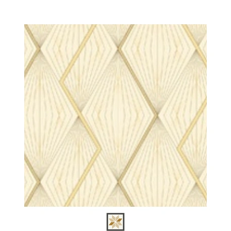 Cream Pattern Wallpaper (1066.8 inches width) : WP-28374