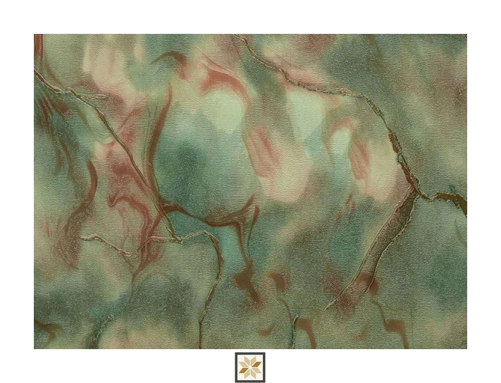 Green Marble Wallpaper (1066.8 inches width) : WP-28788-E