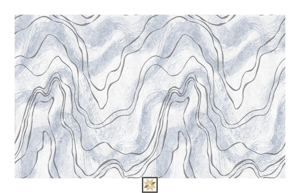 White Marble Wallpaper (1066.8 inches width) : WP-28563-C