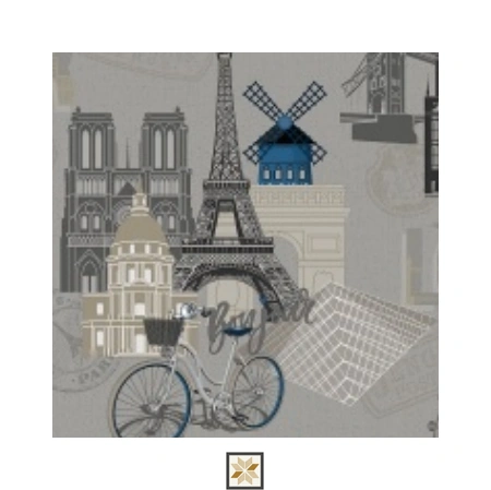 Grey Pattern Wallpaper (1066.8 inches width) : WP-28687-C