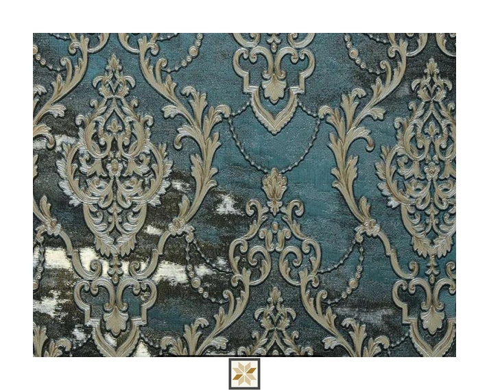 Blue Royal Wallpaper (1066.8 inches width) : WP-28801-B