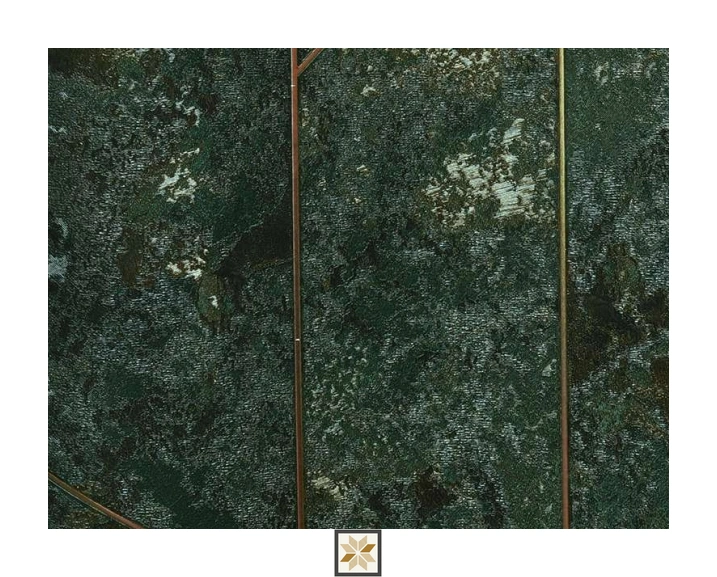 Green Shapes Wallpaper (1066.8 inches width) : WP-28777-D