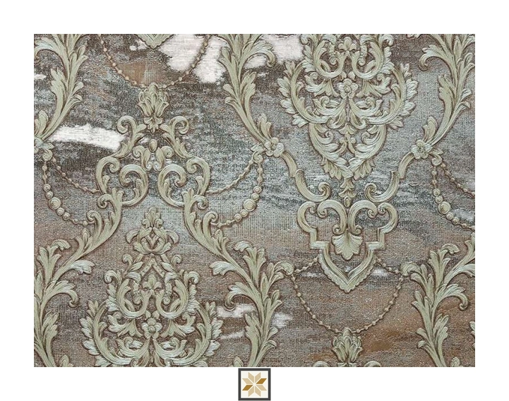 Brown Royal Wallpaper (1066.8 inches width) : WP-28801-C