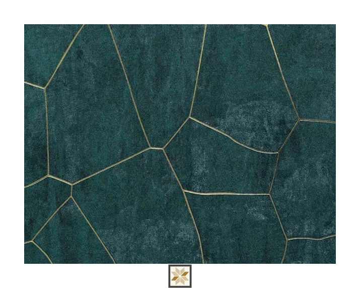 Green Pattern Wallpaper (1066.8 inches width) : WP-28803-E