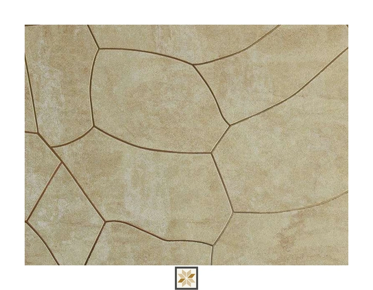Cream Pattern Wallpaper (1066.8 inches width) : WP-28803-C