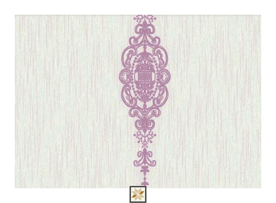 White Pattern Wallpaper (1066.8 inches width) : WP-28857-D