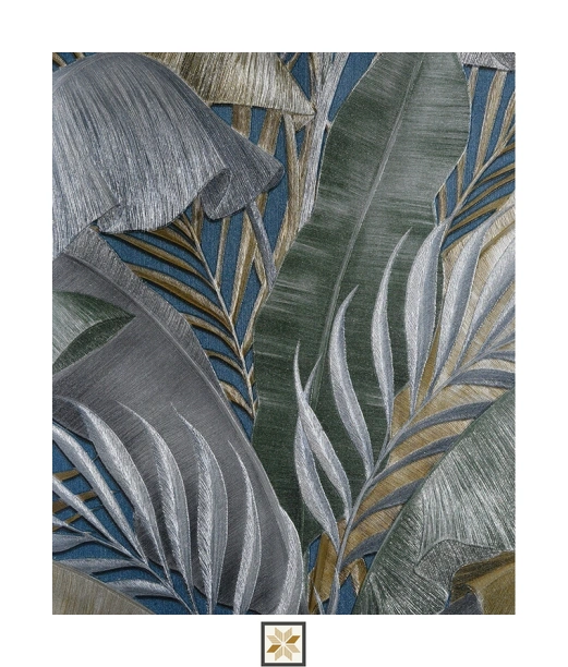 Multi Colour Flower Wallpaper (530 inches width) : WP-28927-E