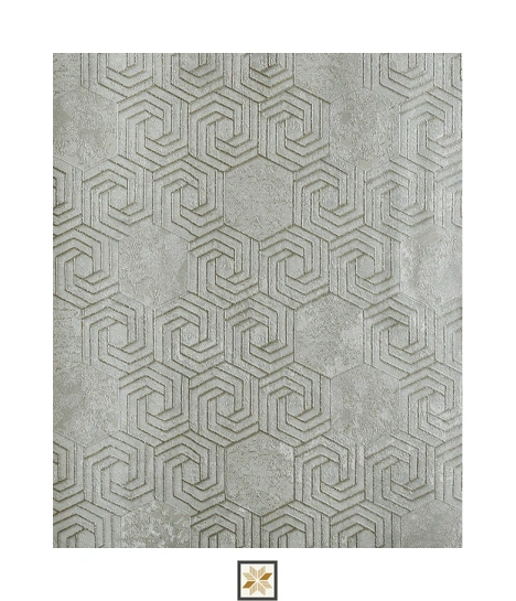 Cream Shapes Wallpaper (530 inches width) : WP-28915-C