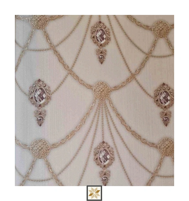 Cream Abstract Wallpaper (1127.76 inches width) : WP-28907