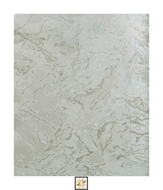 White Flower Wallpaper (530 inches width) : WP-35101-F