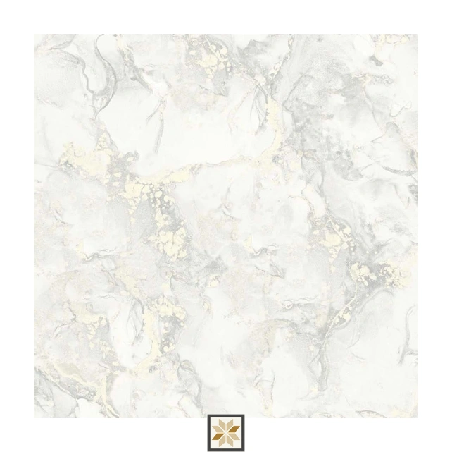 White Textured PVC(Vinyl) Wallpaper (533.4 inches width) : WP-29201-E