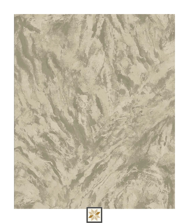 Brown Marble PVC(Vinyl) Wallpaper (533.4 inches width) : WP-29218-C