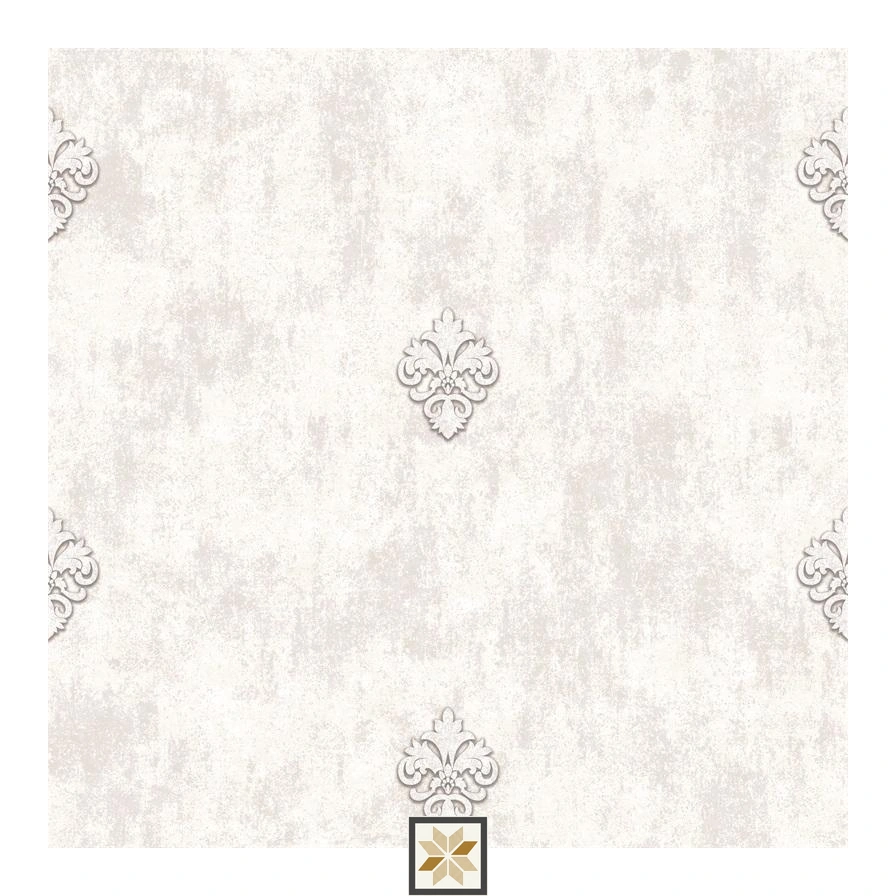 Cream Royal Non Woven Omega Wallpaper (533.4 inches width) : WP-29219
