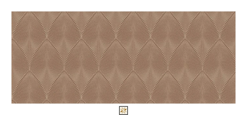 Brown Pattern Wallpaper (1066.8 inches width) : WP-34989-C