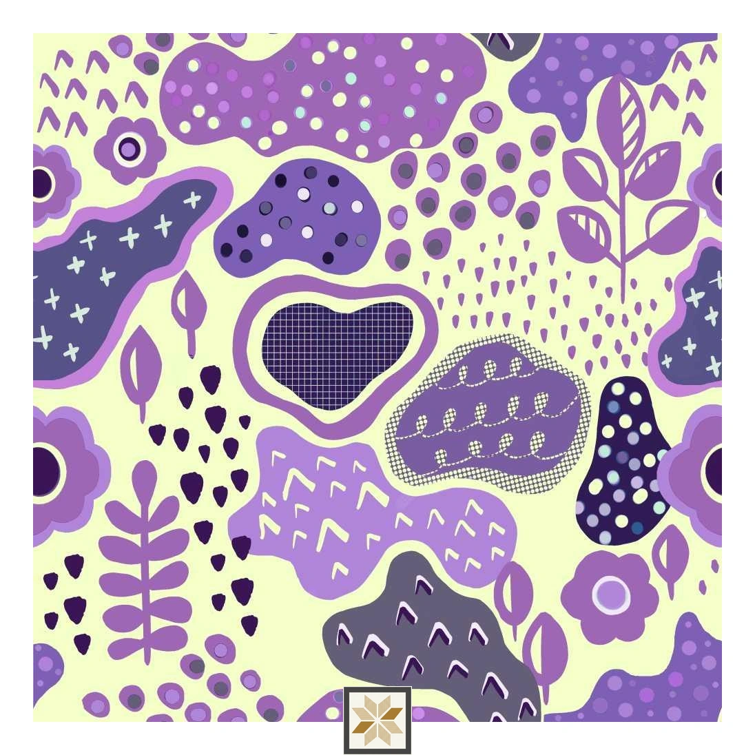 Multi Colour Abstract Wallpaper (50 inches width) : WP-31437-D