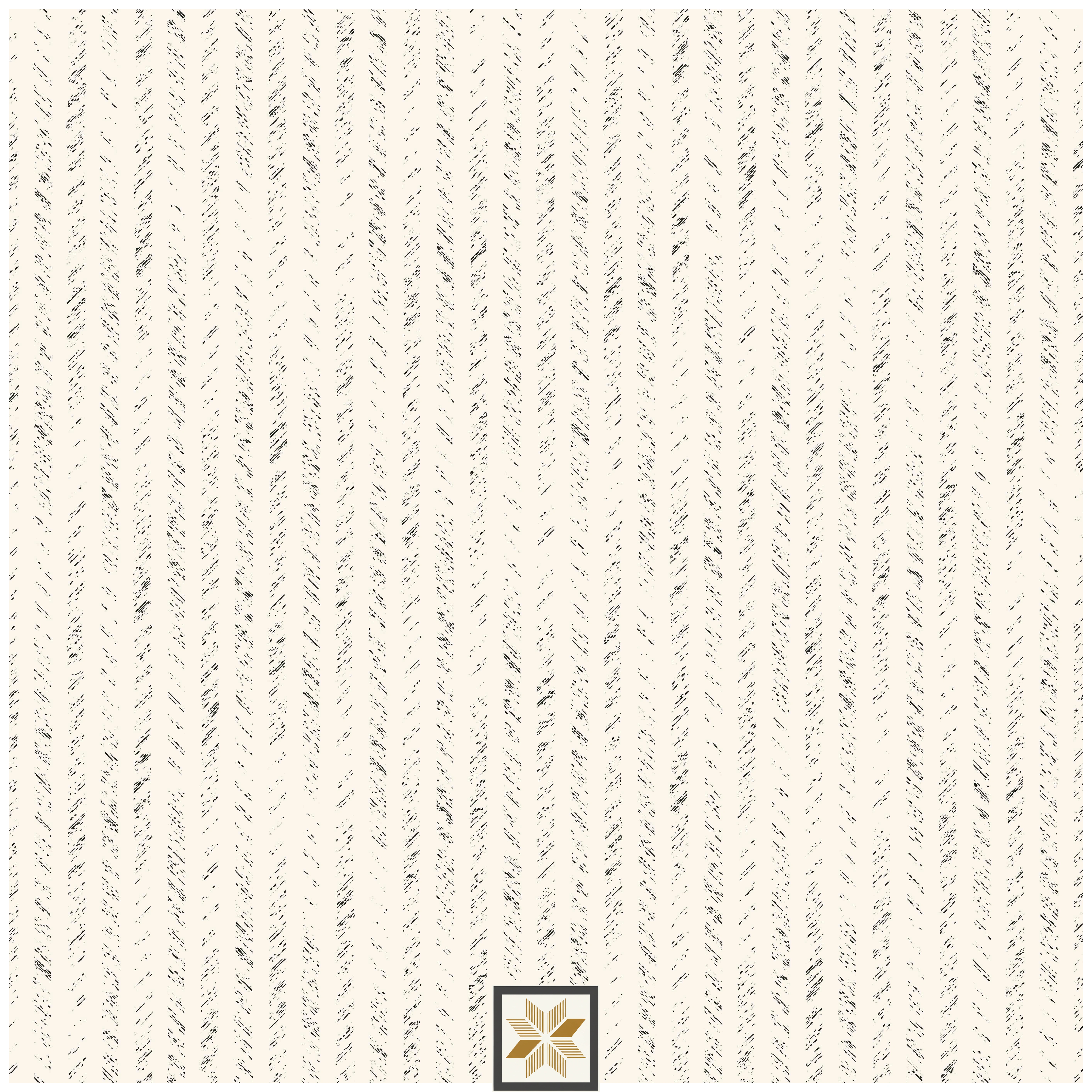 White Flower Subtle Wallpaper (52 inches width) : WP-30524-C