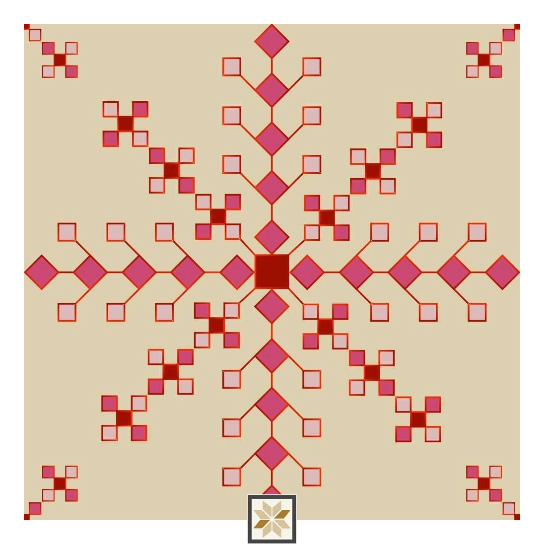 Multi Colour Pattern Wallpaper (52 inches width) : WP-31932-C