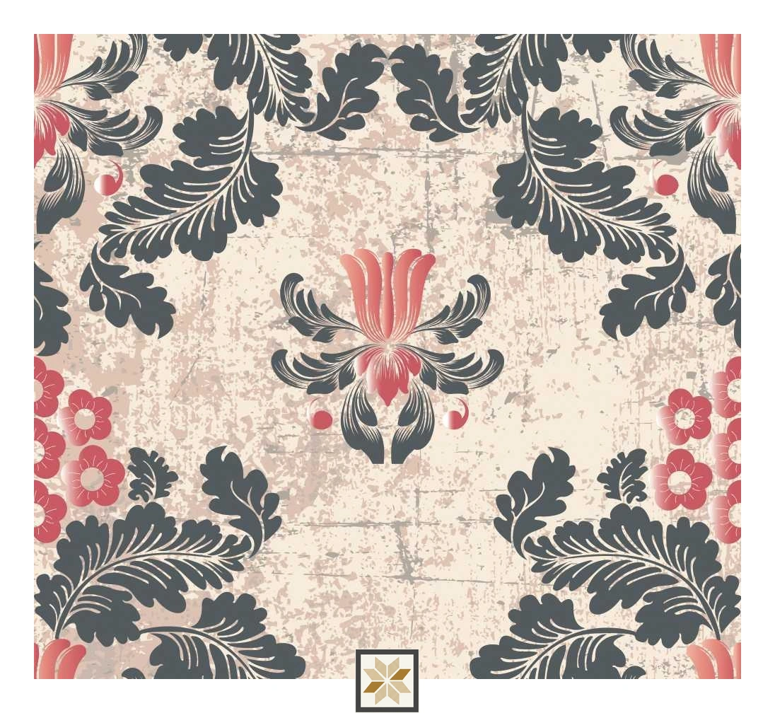 Multi Colour Flower Wallpaper (40 inches width) : WP-32964-E