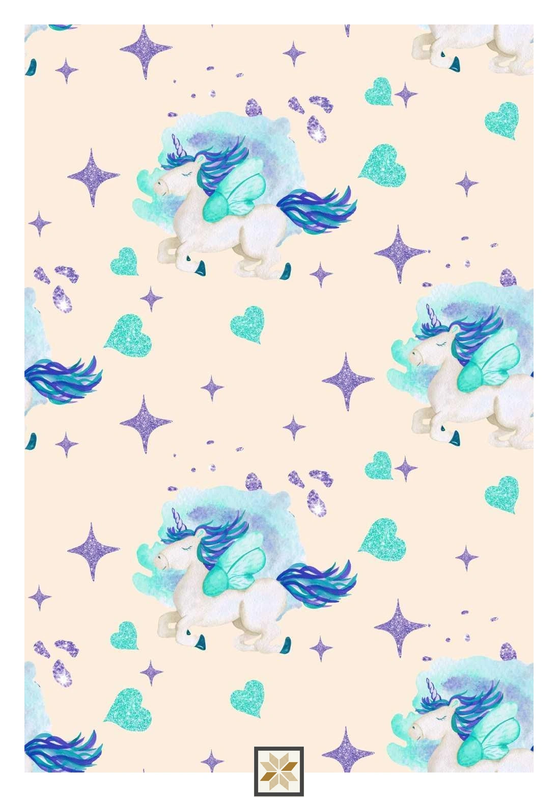 Multi Colour Wildlife Wallpaper (52 inches width) : WP-31598-C