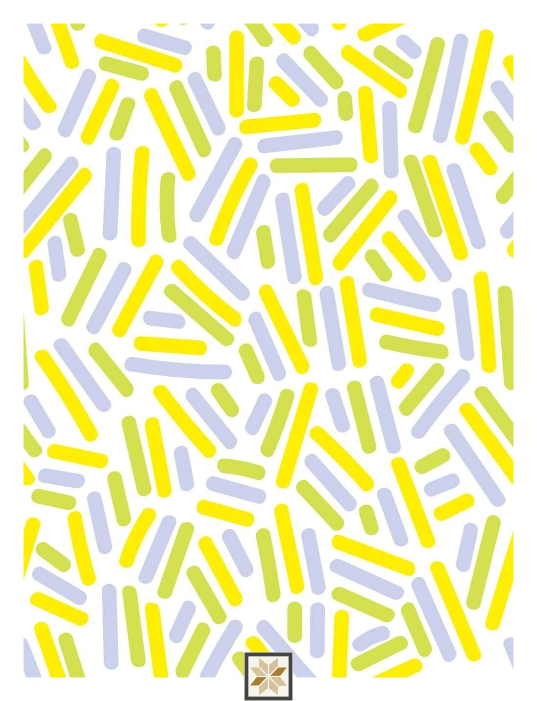 Multi Colour Pattern Wallpaper (40 inches width) : WP-29999-E