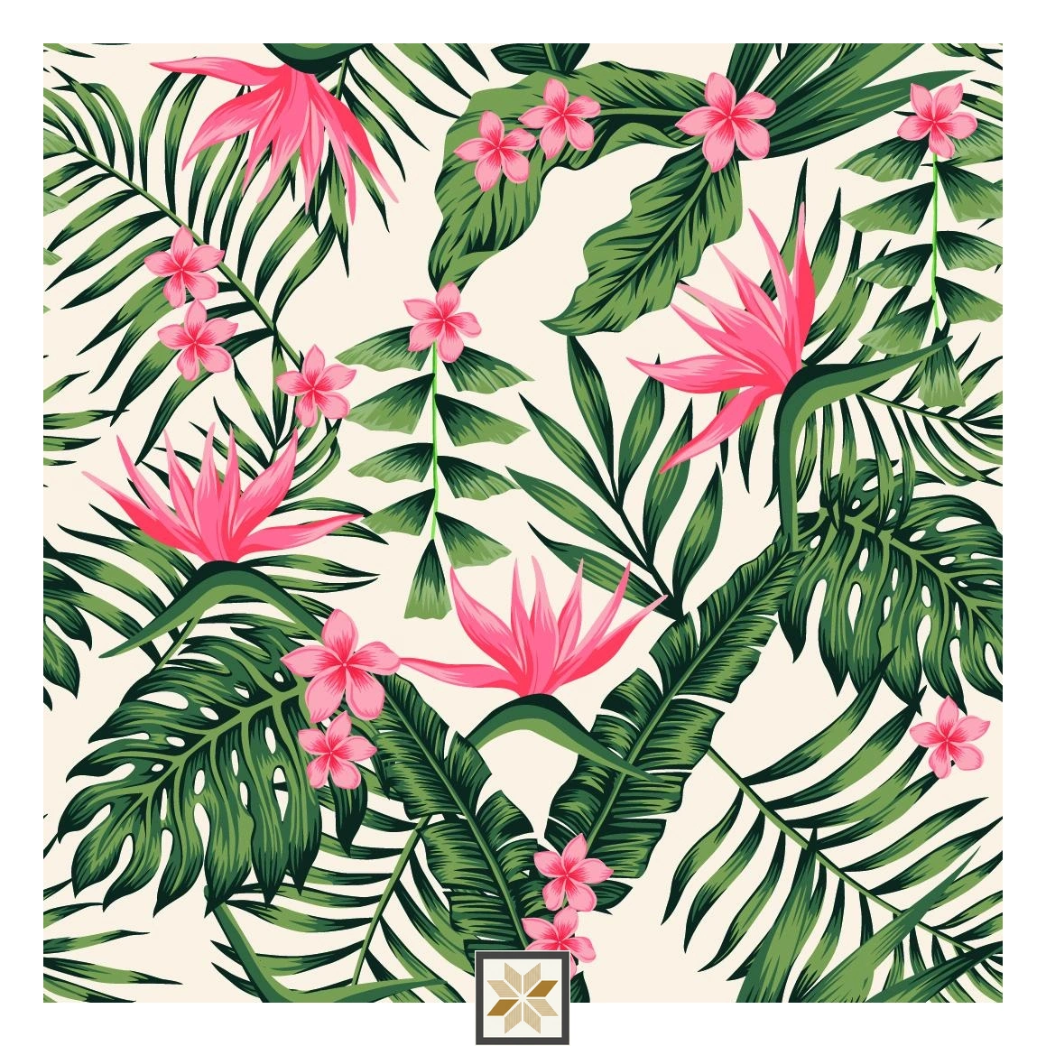 Green Nature Wallpaper (40 inches width) : WP-31033-B